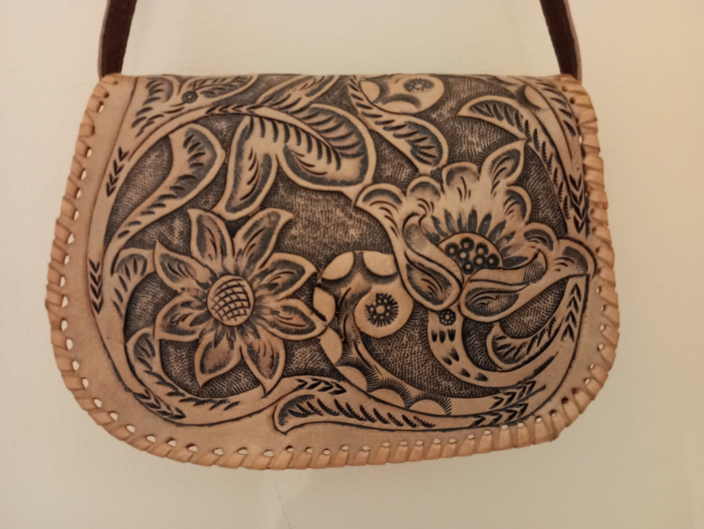 Bolsa Artesanal Floral