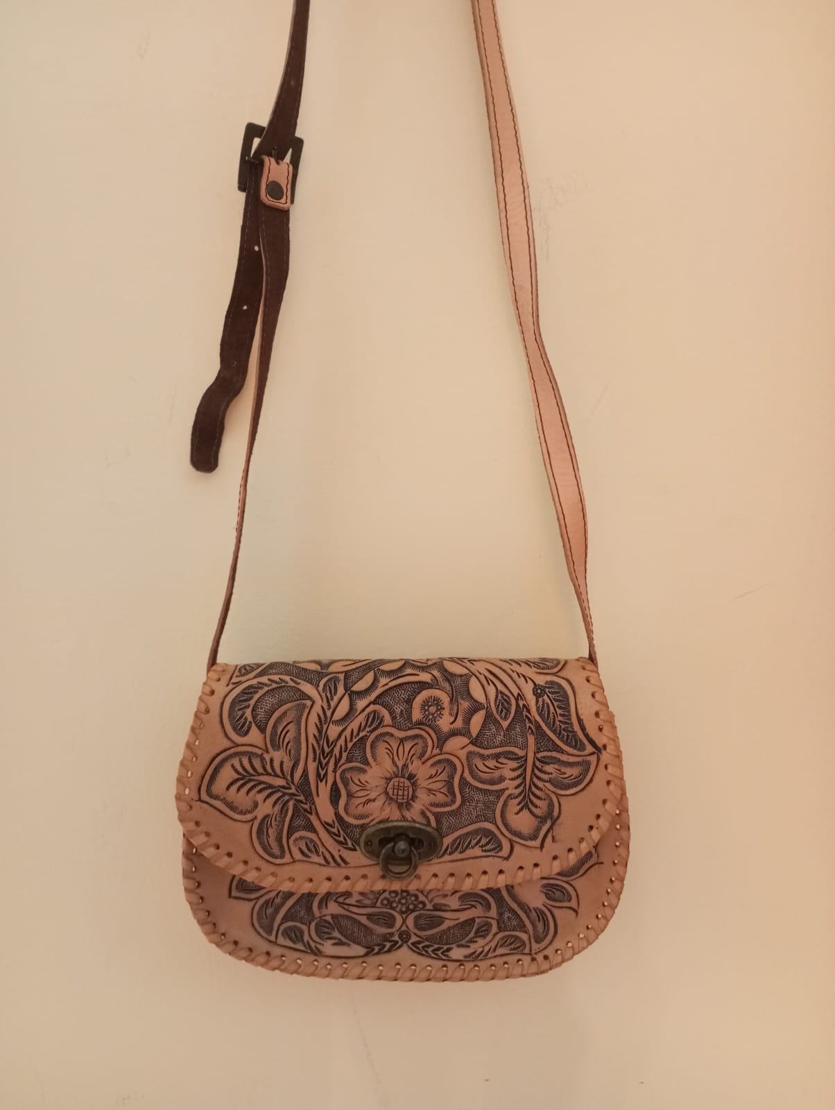 Bolsa Artesanal Floral