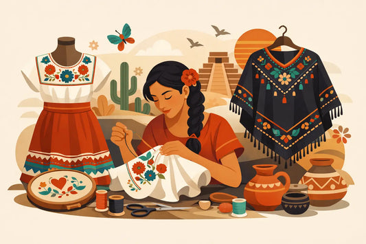 Ropa mexicana hecha a mano que cuenta historias