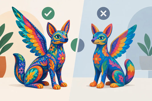 Alebrije original vs imitación: 7 claves