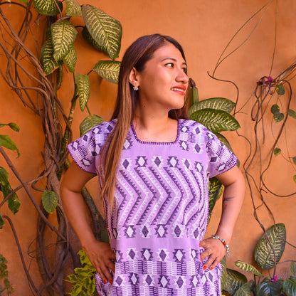 Mexican dress, huipil loom, Oaxacan dress, hippie dress, boho mini dress, long dress, beach kaftan, bohemian, bohemian dress, mini kaftan