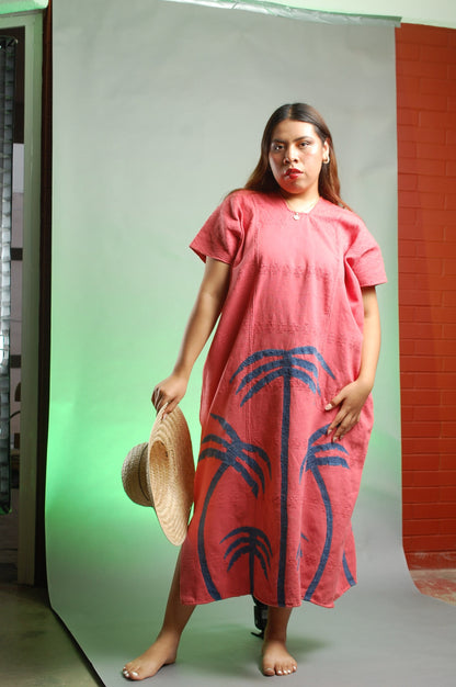 Mexican dress, huipil loom, Oaxacan dress, hippie dress, long boho dress, long dress, beach kaftan, bohemian, bohemian dress